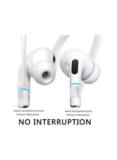 نيبمينينت 【5 عبوات】 أحزمة مغناطيسية قوية جدًا لسماعات Airpods، حبل مضاد للفقد لسماعات AirPods 1 و 2 / AirPods 3 / AirPods Pro 1 و 2، حبل رياضي من السيليكون  - Image 4