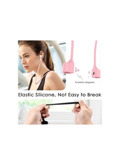 نيبمينينت 【5 عبوات】 أحزمة مغناطيسية قوية جدًا لسماعات Airpods، حبل مضاد للفقد لسماعات AirPods 1 و 2 / AirPods 3 / AirPods Pro 1 و 2، حبل رياضي من السيليكون  - Image 3