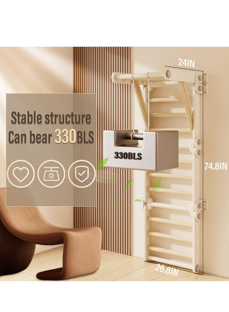 ما بيبي طفل تسلق الصخور لعبة ، طفل بيكلر مثلث تناسب ، مونتيسوري لعبة الجمنازيوم ، متعددة الوظائف للطي تسلق الصخور الجمنازيوم للأطفال في الأماكن المغلقة - Image 5