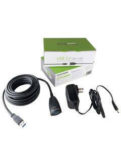 Plugable 5 Meter (16 Foot) USB 3.0 Active Extension Cable with AC Power Adapter, Back-Voltage Protection and Driverless Technology  - Image 4