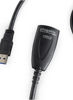 Plugable 5 Meter (16 Foot) USB 3.0 Active Extension Cable with AC Power Adapter, Back-Voltage Protection and Driverless Technology  - Image 3