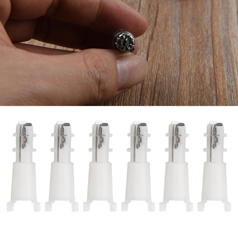 Nose Trimmer Replacement Heads: 20 Pack Stainless Steel Blades - Universal Compatible Travel Size Replacement Heads for Men Daily Grooming & Travel Use - Image 3