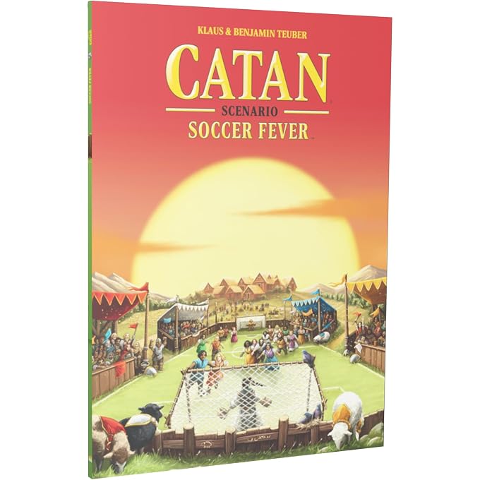 Catan Soccer Fever SCENARIO EXPANSION - Kick off the Ultimate Match Day Fun! Strategy Game, Family Game for Kids & Adults , Ages 10+, 3-6 Players, 75 Min Playtime, Made by Studio | Kick off the Ultimate Match Day Fun, Strategy Game, Family Game for Kids & Adults , Ages 10+, 3-6 Players, 75 Mins - Image 1