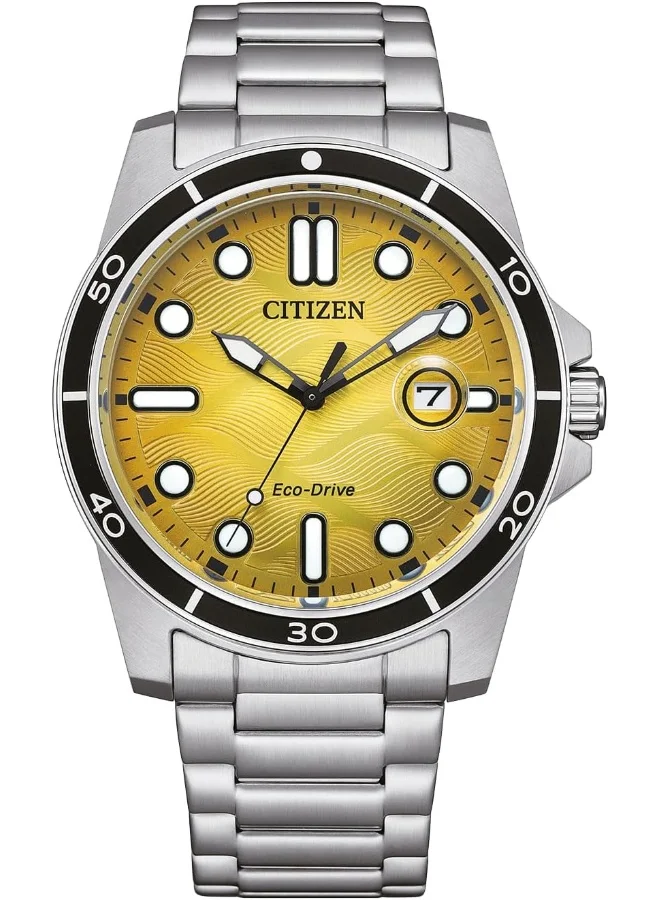 CITIZEN CITIZEN AW1816-89X Men's Analogue Quartz Watch with Stainless Steel Strap