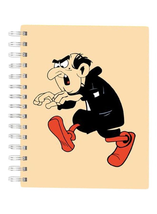 LIT Smurf Gargamel Character Children Printed Notebook - Image 1