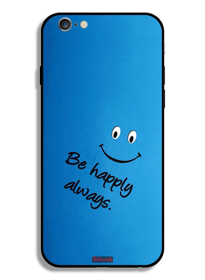 Tolwak Apple iPhone 6/6s Protective Case Be Happy Always - Image 2