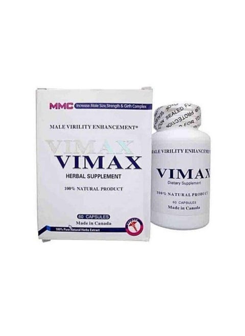 Vimex Men Food Supplement 60 Capsules