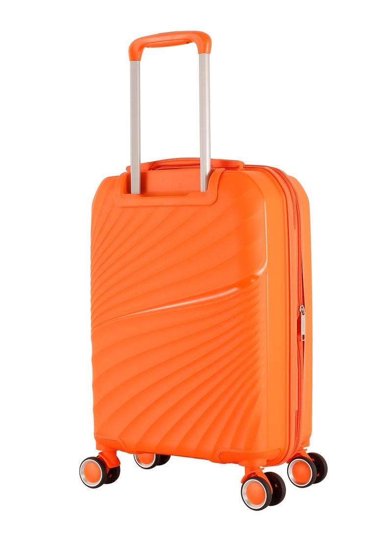 H.T H.T Luggage Bag, Hard Case Polypropylene (PP) Material, 8x360 Degree Rotation Spinner Wheels, Matching Color Suitcases, Expandable Trolley Bag, Telescopic Handle, TSA Lock, SKU 13504  - Image 5