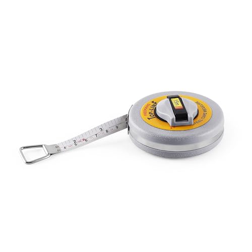 FREEMANS TW15 Top Line 15m:13mm Steel Measuring Tape - 15m/50ft || Unbreakable ABS Case || Stainless Steel Band || Dura Coat Tape Blade || Stainless Steel Mouth with End Hook - Image 5