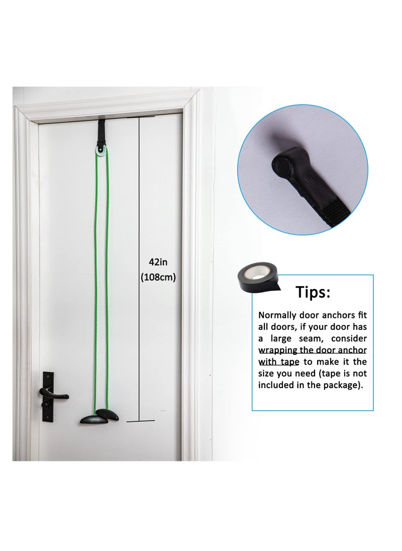 Excefore - Shoulder Pulley Over Door Rehab Exerciser, Exercise Pulley for Physical Therapy, lleviate Shoulder Pain, Facilitate Recovery from Surgery for Frozen Shoulder Physical Therapy,Green - Image 1