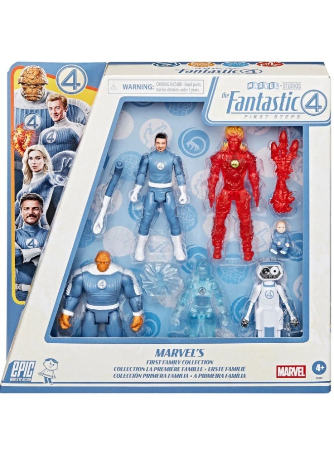 Hasbro Marvel هاسبرو مارفل - حزمة عالم الأكشن الملحمية الأربعة الرائعين - Image 1