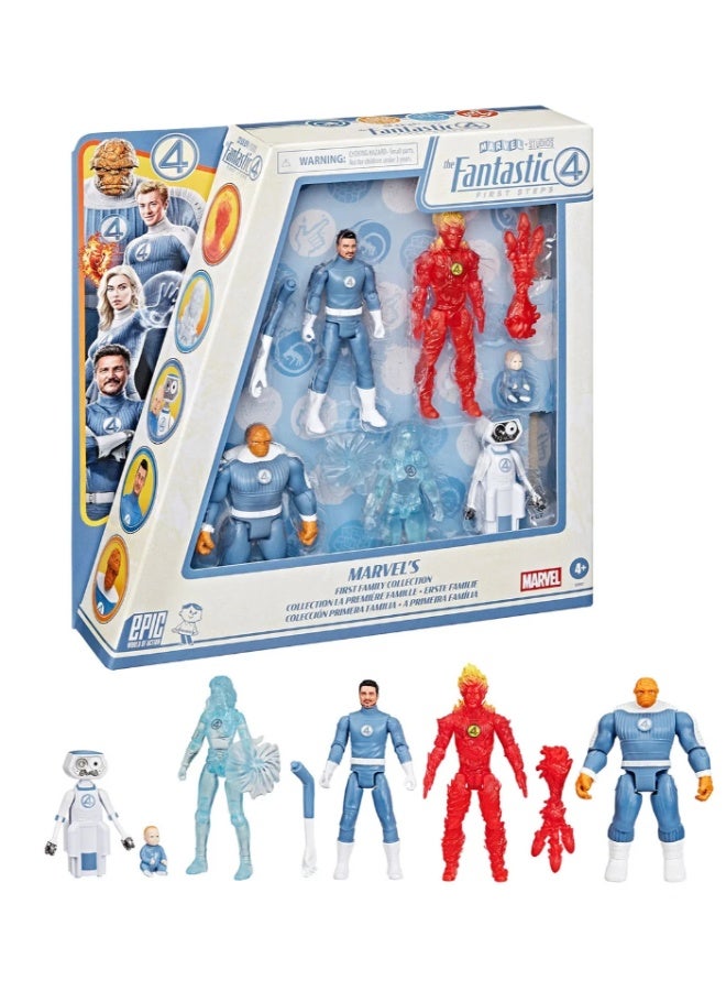 Hasbro Marvel هاسبرو مارفل - حزمة عالم الأكشن الملحمية الأربعة الرائعين - Image 2