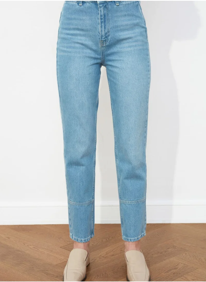 trendyol High Waist Straight Jeans