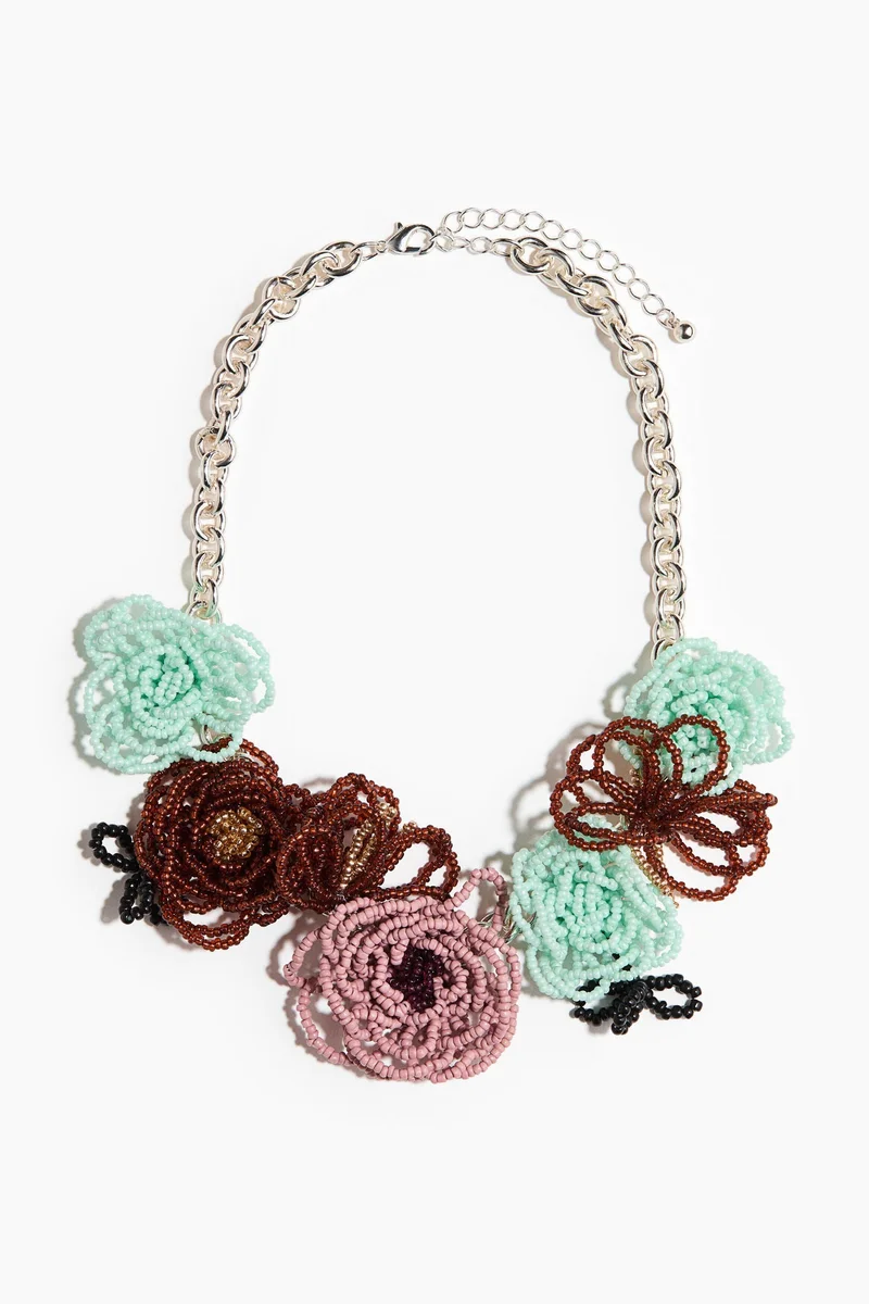 H&M Flower-detail necklace