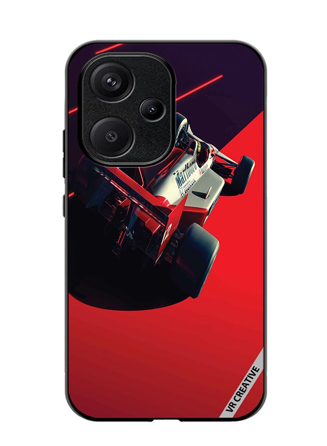 VR CREATIVE Protective Case Cover For Xiaomi Redmi 13C 5G Mclaren Racing Limited Design Multicolour - Image 1