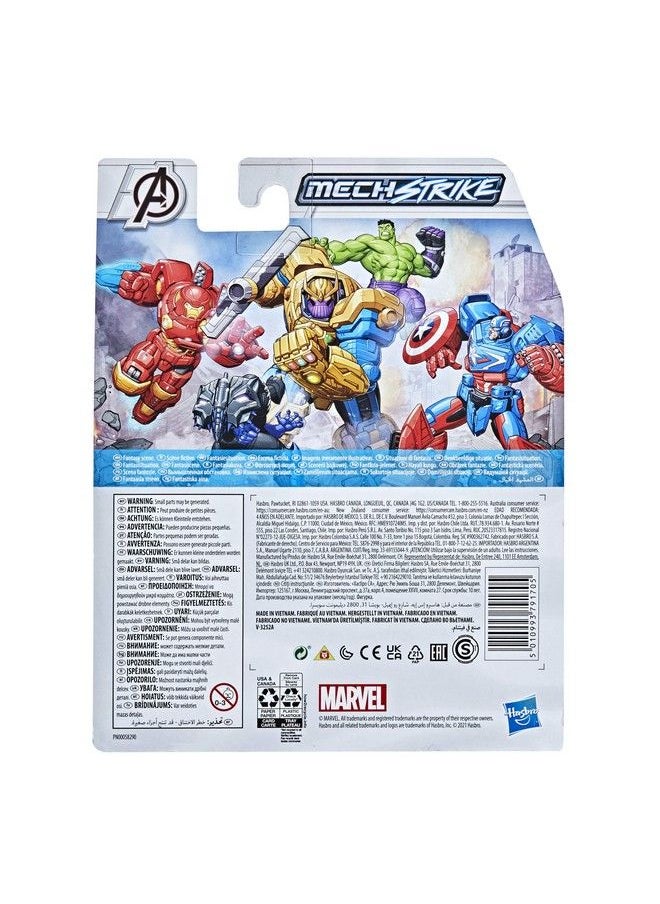 AVENGERS Marvel Mech Strike 6Inch Scale Action Figure Toy Black Panther With Compatible Mech Battle Accessory, For Kids Ages 4 And Up  - Image 5