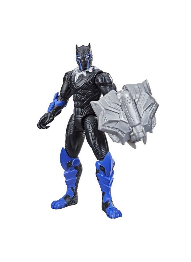 AVENGERS Marvel Mech Strike 6Inch Scale Action Figure Toy Black Panther With Compatible Mech Battle Accessory, For Kids Ages 4 And Up  - Image 2