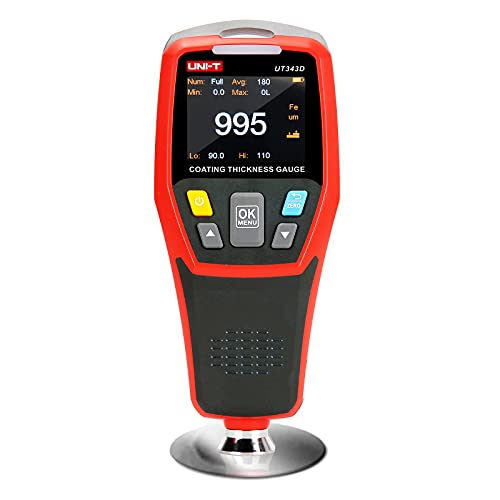 UNI-T UT343D Digital Coating Thickness Gauge Meter Tester Range 0 to 1250um with USB Data Function - Image 5