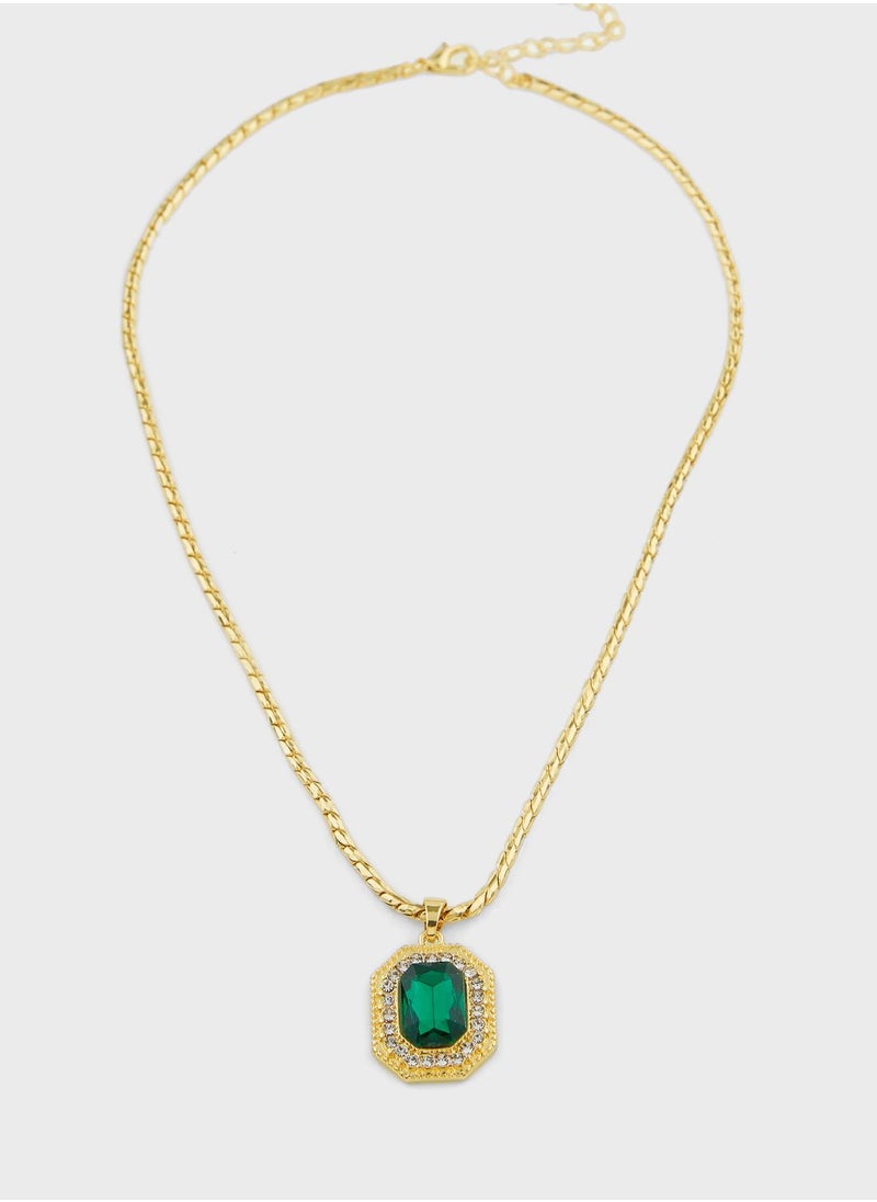 ELLA - Pendant Necklace & Earring Set - Image 1