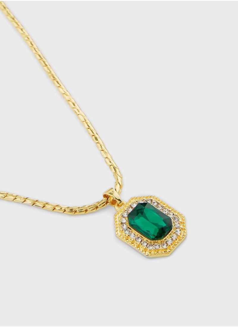 ELLA - Pendant Necklace & Earring Set - Image 1