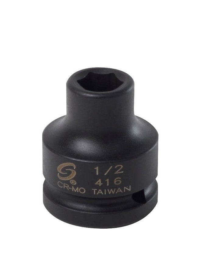 Sunex Tools Sunex 0416 3/4-Inch Drive 1/2-Inch Standard Impact Socket - Image 1