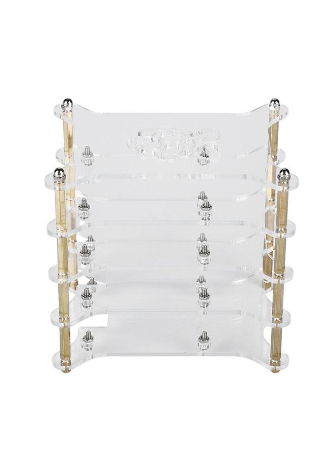 Thoraya 4 Layers Transparent Acrylic Case Shelf Stack For Raspberry Pi 3/2 B and B+  - Image 2
