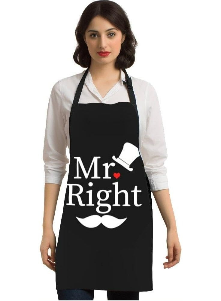 أوزيغالور قطعتان مريول زوجي - مريول مطبخ قطني للطبخ والخبز، تصميم unisex - Image 3