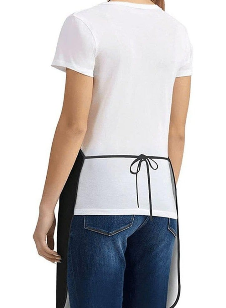 أوزيغالور قطعتان مريول زوجي - مريول مطبخ قطني للطبخ والخبز، تصميم unisex - Image 5