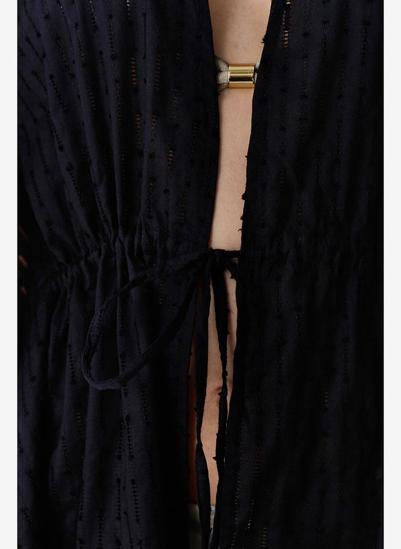 Penti Women Mei Black Kimono - Image 4