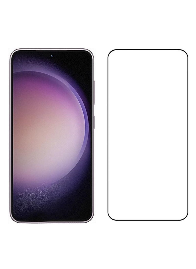 Samsung Galaxy S23 Screen Protector Tempered Glass 9H Anti-Scratch Shatterproof HD Curved Edge to Edge Full Coverage Film 6.1 inch