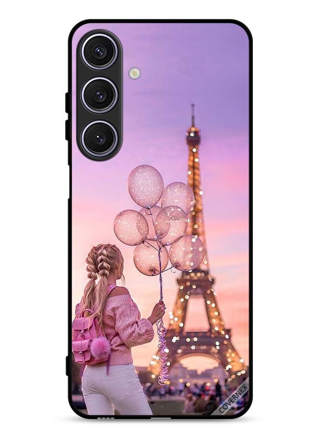 Covernex Samsung Galaxy A17 Protective Case Cover Girl Holding Balloons