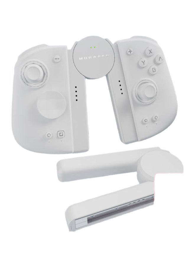 MOBAPAD Mopsa1 Switch Controller Grip, Joycon Controller Charging Grip, Adjustable Wired Charging Grip Stand, Original Slide Rail, Suitable For Joycon Double Star Second Generation - Image 3
