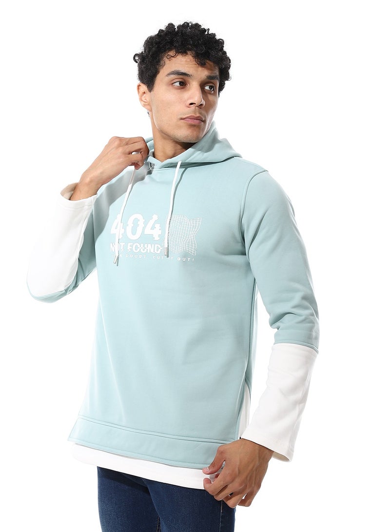 Caesar MensPrinted Closed Hoodie - Image 4