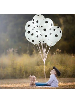 BinaryABC Soccer Latex BallonsFootball BalloonSports Theme Birthday Party Decorations30Pcs  - Image 4