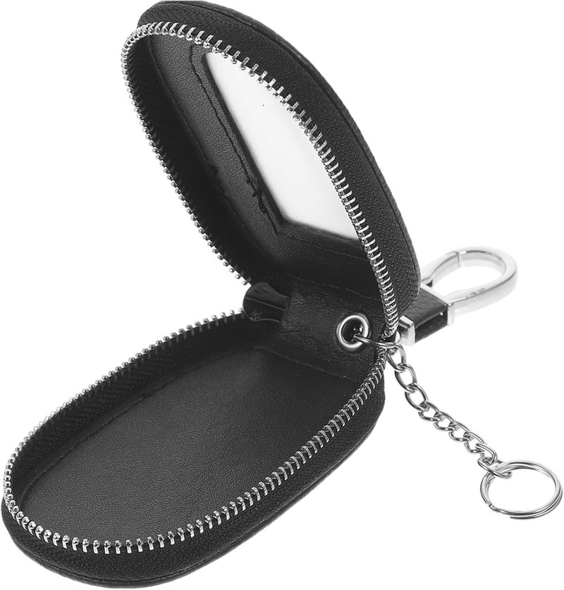 PRETYZOOM Portable Car Key Case Small Key Holder Pouch for Keys and Accessories Stylish Zipper Design for Everyday Use Durable and Versatile Key Container - Image 1