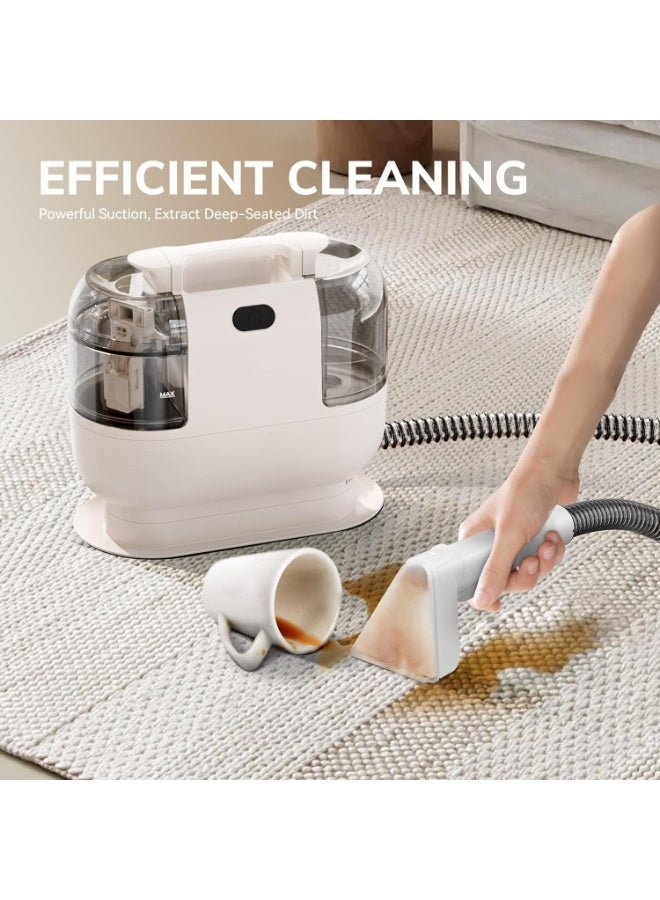 Professional Carpet Cleaner Heavy Duty Carpet Vacuum with Attachments Powerful Deep Cleaning Machine for Home and Commercial Use - Image 3