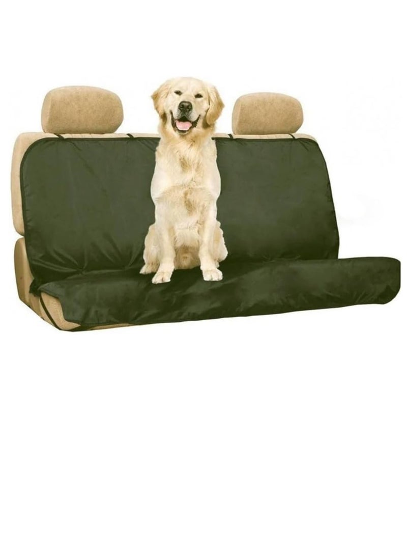 Plan A Petzoom Loungee Car Back Seat Cover, Designed to Protect Seats from Pets, Waterproof, Scratch Resistant, Non-Slip, Fits Cars, Trucks, SUVs – Standard (Black)  - Image 3
