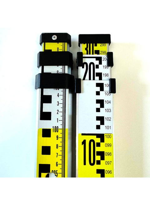 Aluminum Alloy 3 Meters 5 Meters 7 Meters Tower Water Bubble Level Theodolite Ruler Retractable Benchmark Tripod Tower Buckle-Model:5m Premium Tower Ruler 1.1±0.2kg