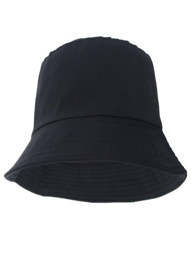 TopTie Kids Cotton Bucket Hat Sun Beach Cap for Boys Girls 3-8 Year Old-Red - Image 4