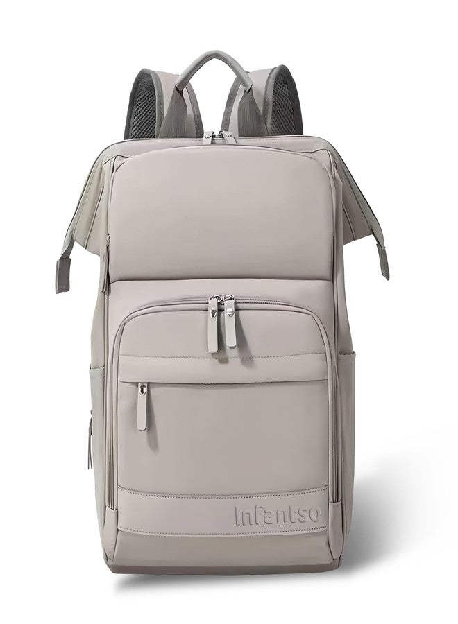 Infantso Premium Multifunctional Waterproof Diaper Bag For Mothers For Travel/Diaper Bags With Multi Compartments, Insulated Bottle Pockets, Hanging Strap, Anti-Theft Pocket, 27Lt Maternity Bag - Image 1
