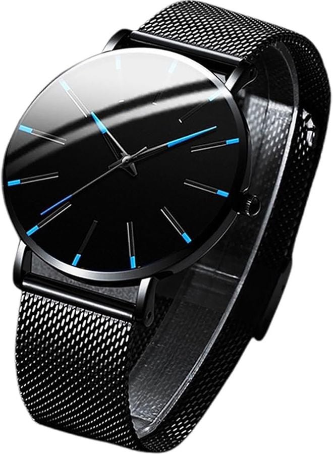 Men Business Watch Classic Modern Design Analog Display Comfortable Fit - Image 1