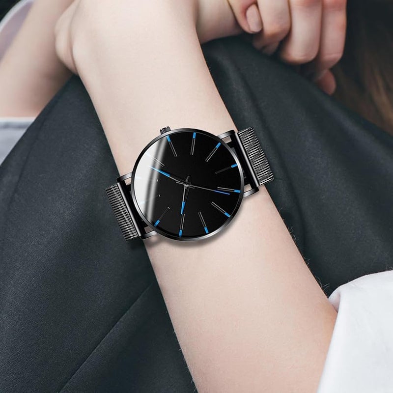 Men Business Watch Classic Modern Design Analog Display Comfortable Fit - Image 5