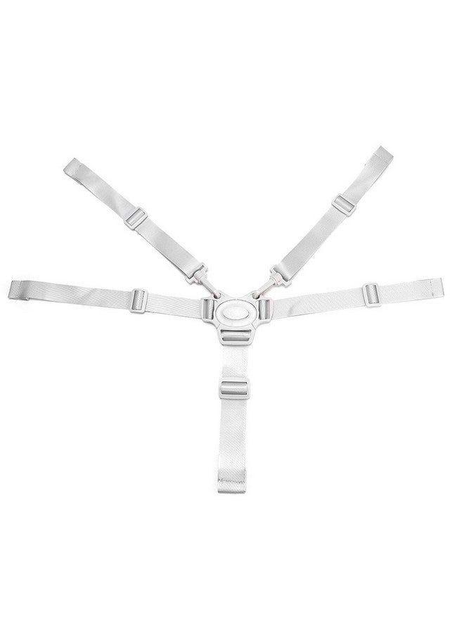 DOACT Three Point seat Harness Straps for a high Chair Replacement highchair 5 Belt Childrens Child 3 or Stroller 5-Point Dining - Image 1
