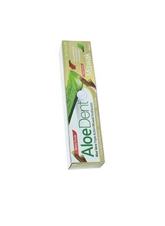 AloeDent Aloe Vera Triple Action Miswak Toothpaste Cool Minty Freshness Protect Teeth Enamel and Gum 100ml 