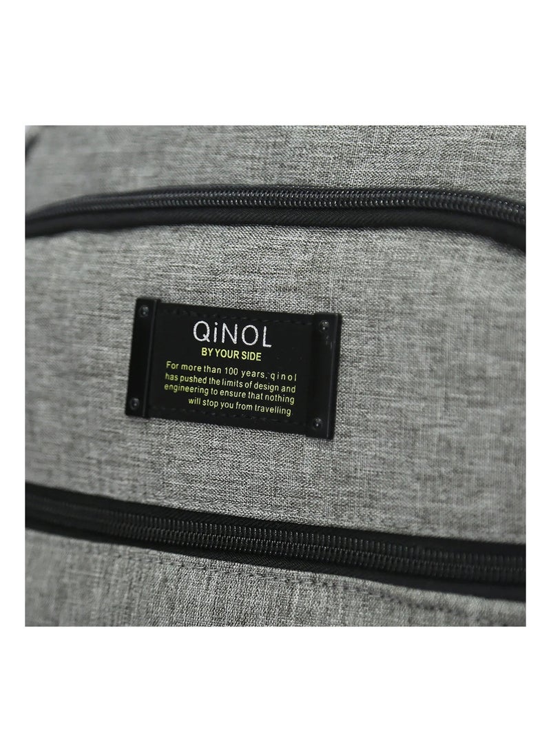 QINOL حقيبة ظهر لابتوب QINOL مع منفذ شحن USB - Image 5