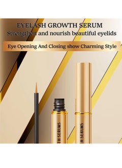 W3W Eyelash Growth Serum for Longer Thicker Lashes and Brows Natural Plant Extracts Hypoallergenic Formula and Effective Stimulate Lash Growth Eyelash Enhancement Serum 4ml  - Image 4