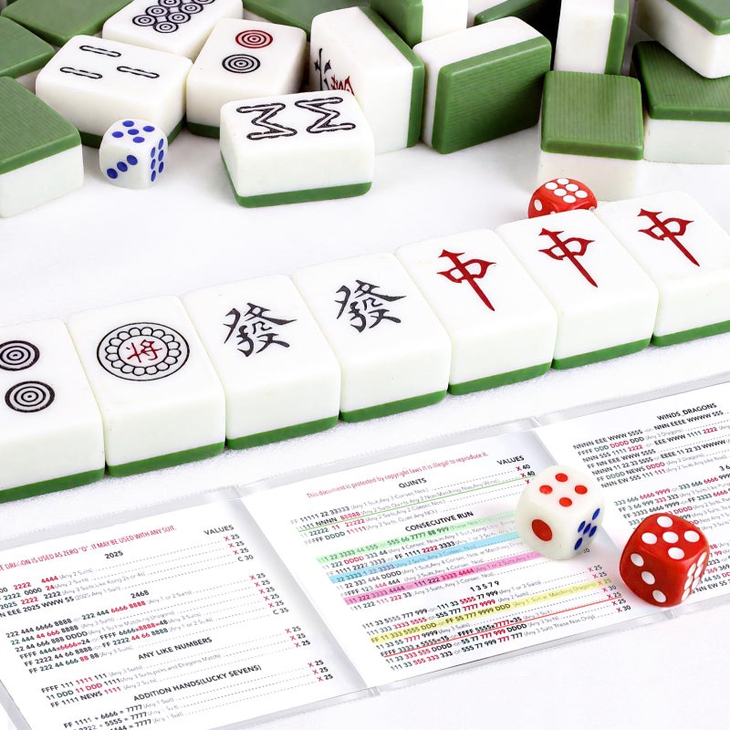 linastu 320 pcs Mahjong Card Line Finder Highlighter Tape, Mahjong Line Highlighter Stripe, Transparent Sticky Card Markers Tabs, Mahjong Game Rule Reader, Reusable & No Adhesive Residue (Solid color + Lines) - Image 5