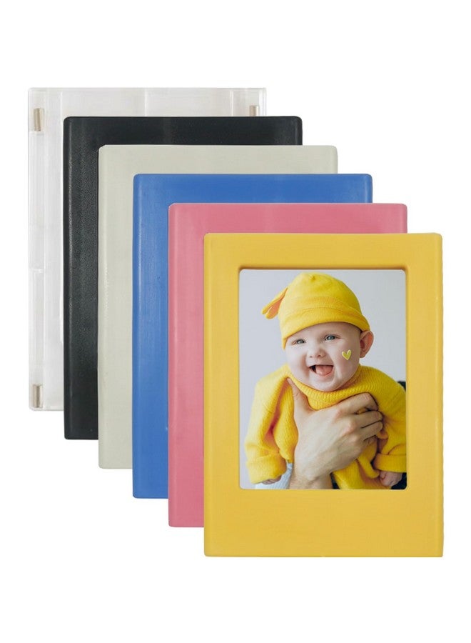 MaehSab S Mini Refrigerator Magnets Photo Frame For 2X3 Film, Maehsab 3 Inches Mini Fridge Magnetic Picture Frame For Polaroid Fujifilm Instax Film, Small Picture Holder For Fridge Table Locker Whiteboard - Image 1