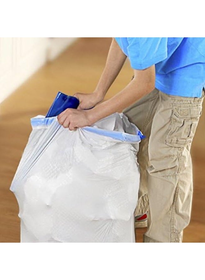 Hefty Hefty Ultra Strong Tall Kitchen Trash Bags, Unscented, 13 Gallon, 80 Count  - Image 4