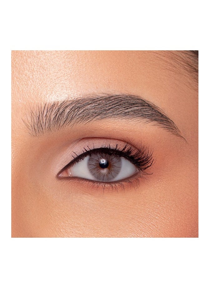 Naturel Natural Brand Contact Lenses - Monthly Lenses - Core Grey Color - Pair in Box with Lens Case 